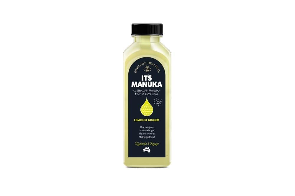 Its Manuka Honey Water Lemon Ginger 350M