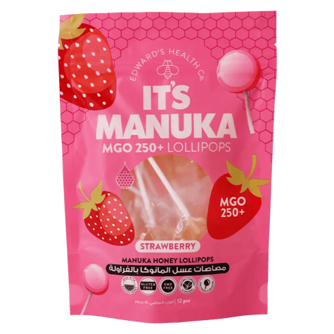 Its Manuka Lollipops Strawberry 12Pcs