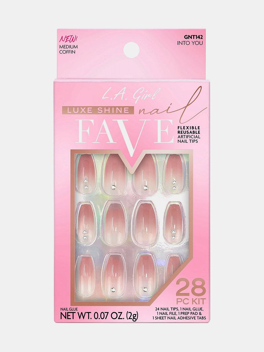 L.A Girl Nail Tips-Coffin Nail Tips