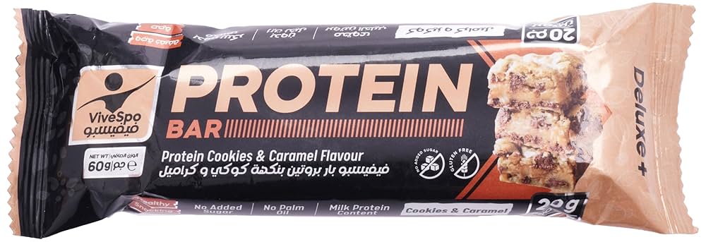 Vivespo Deluxe 20G Protein, Caramel 65G