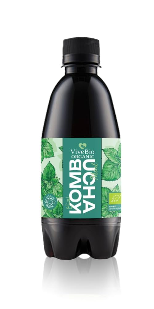 Vivebio Organic Kombucha Mint 330Ml