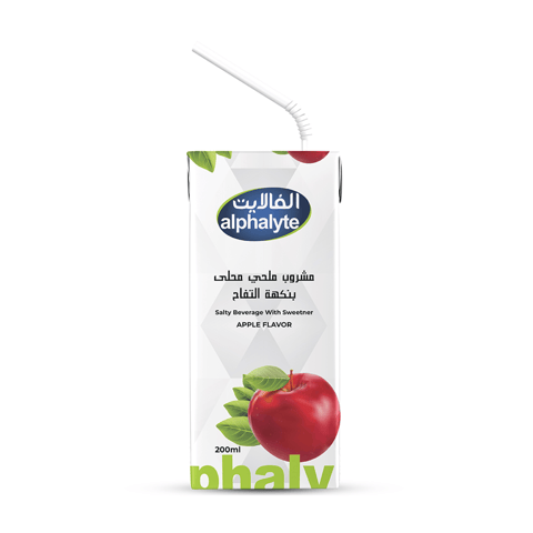 Alphalyte Salty Drink Apple Flavor 200Ml
