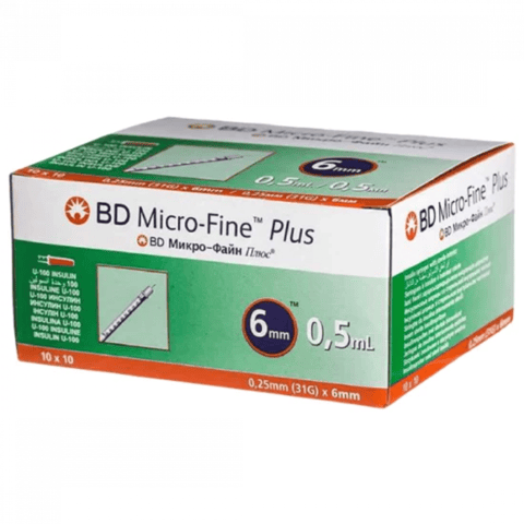 BD Micro F.Plus Insulin 0.5ml