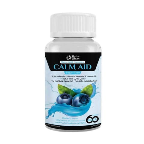 Nutra Maxx Calm Aid With Melatonin 60Gum