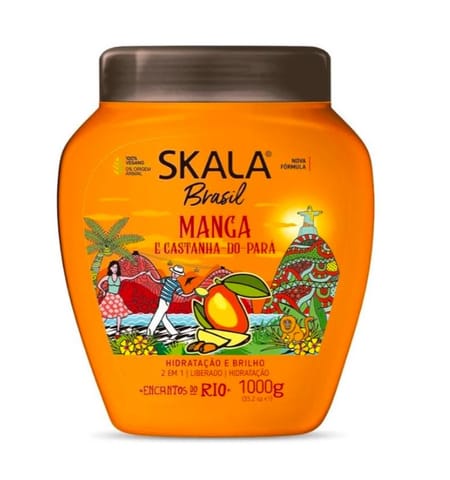 Skala Expert Nourishing and Moisturizing Hair Cream with Mango, Shea Butter and Walnut 1000 g