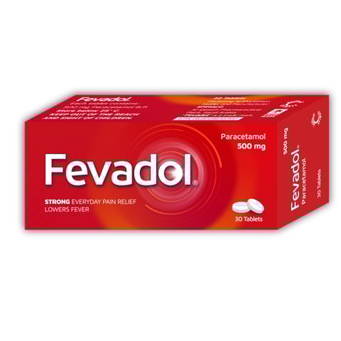 Fevadol 500mg 30 Tab