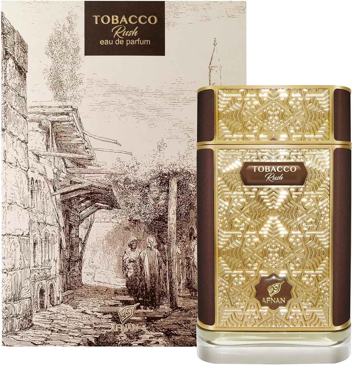 Afnan Tobacco Rush Unisex Eau De Parfum 80ml