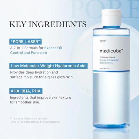 Medicube Zero Pore Toner 250Ml