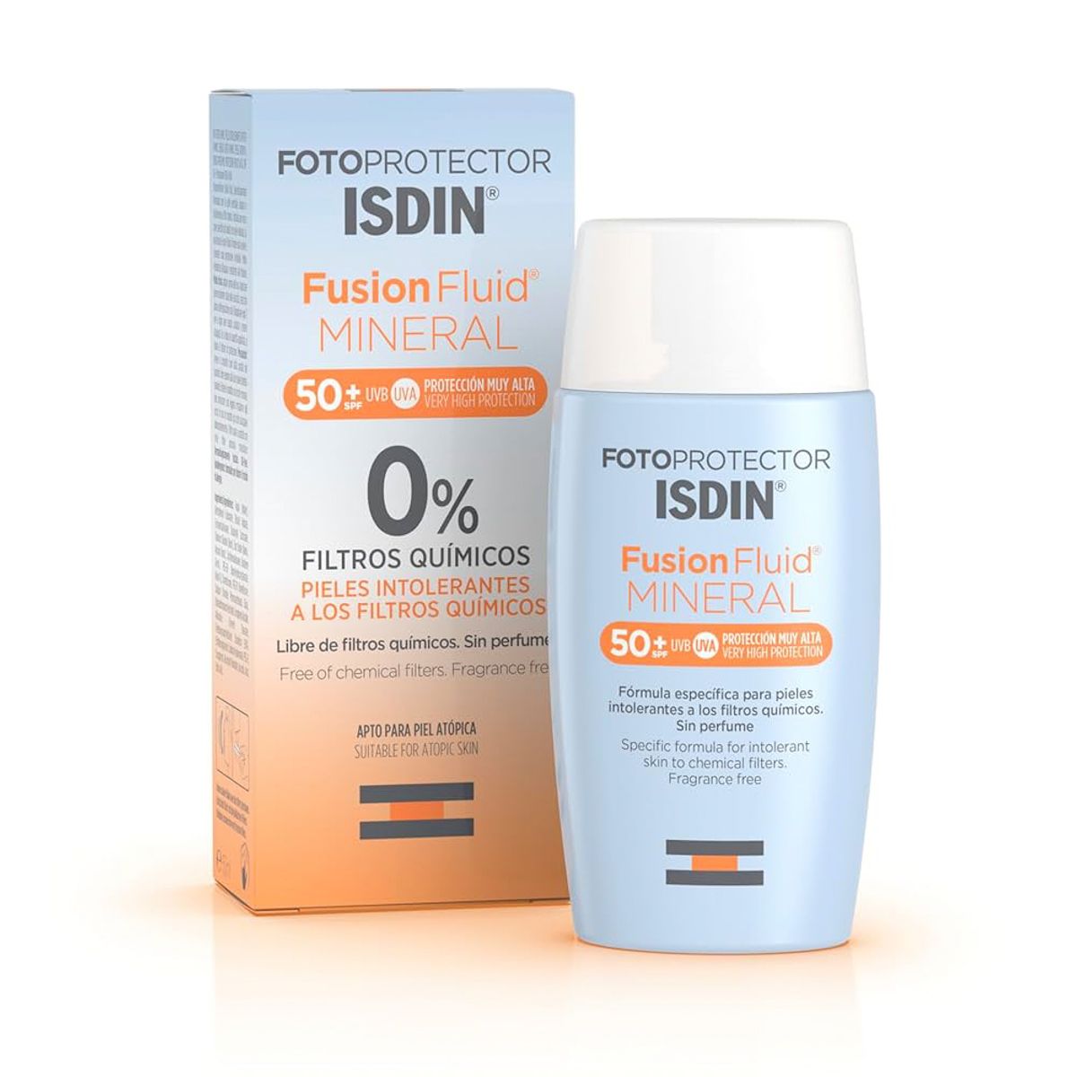 ازدن واقي الشمس سائل فيزيائي SPF50+