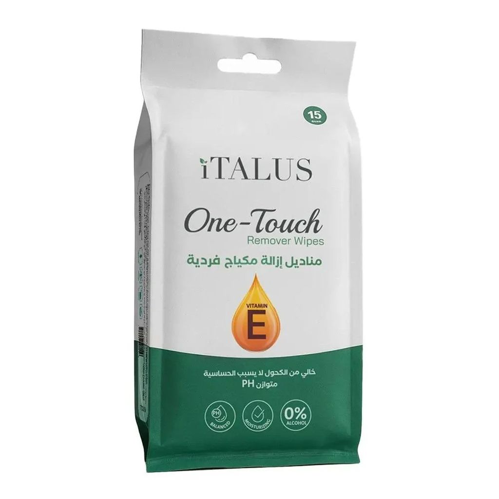 Italus Makeup Remover Wipes Single 15PCS