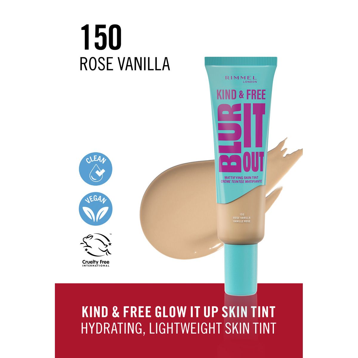 Rimmel K&F Blur It Out Foundation - 150