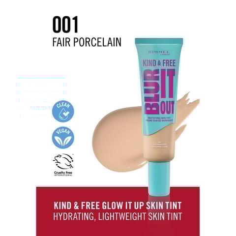 Rimmel K&F Blur It Out Foundation - 001