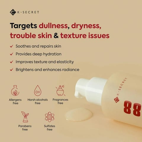 K Secret Serum 97% Snail & Rice – 100Ml