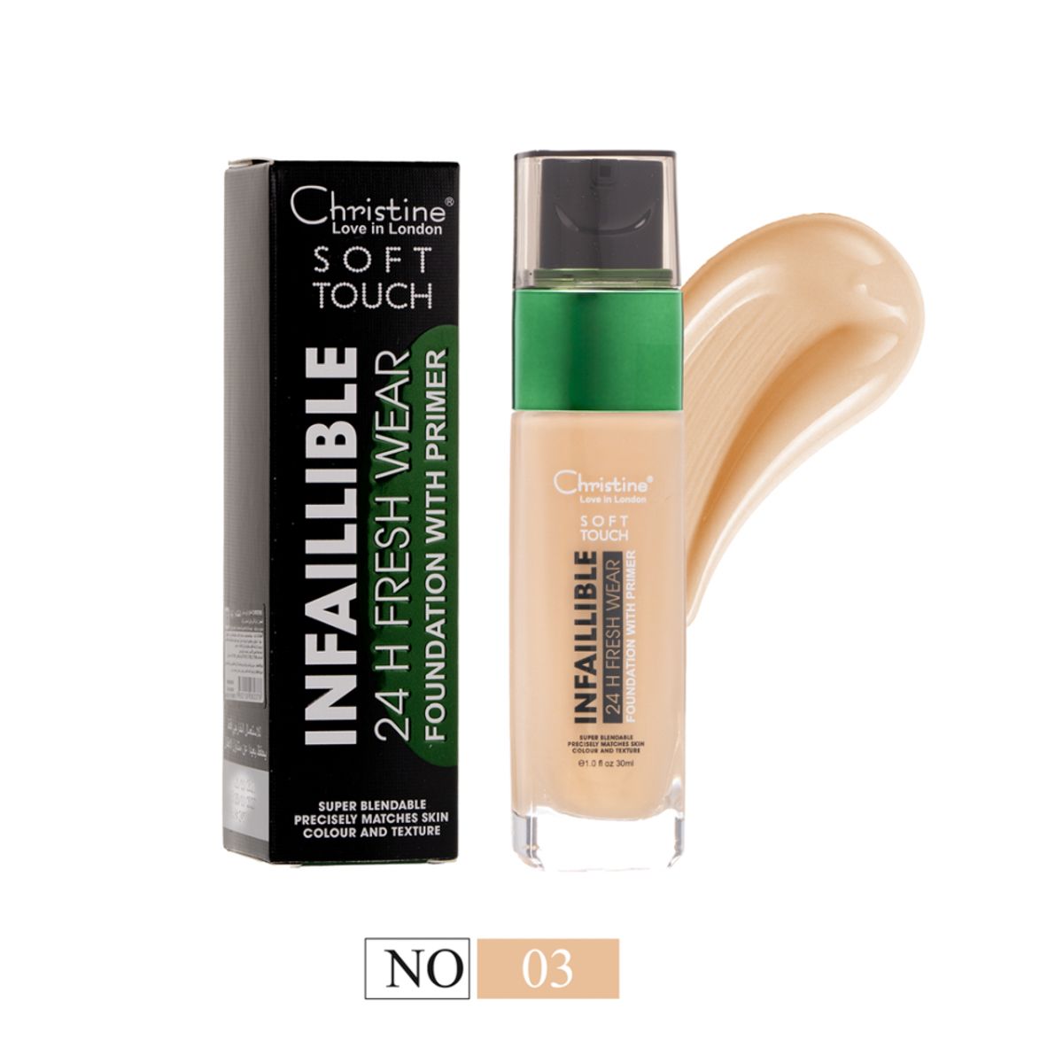 Christine Soft Touch Foundation - 03