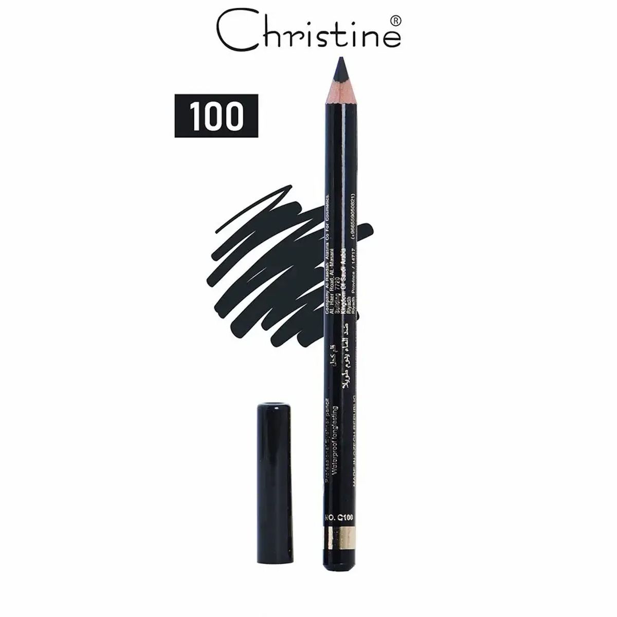Christine Eyeliner Pencil - C100 Black