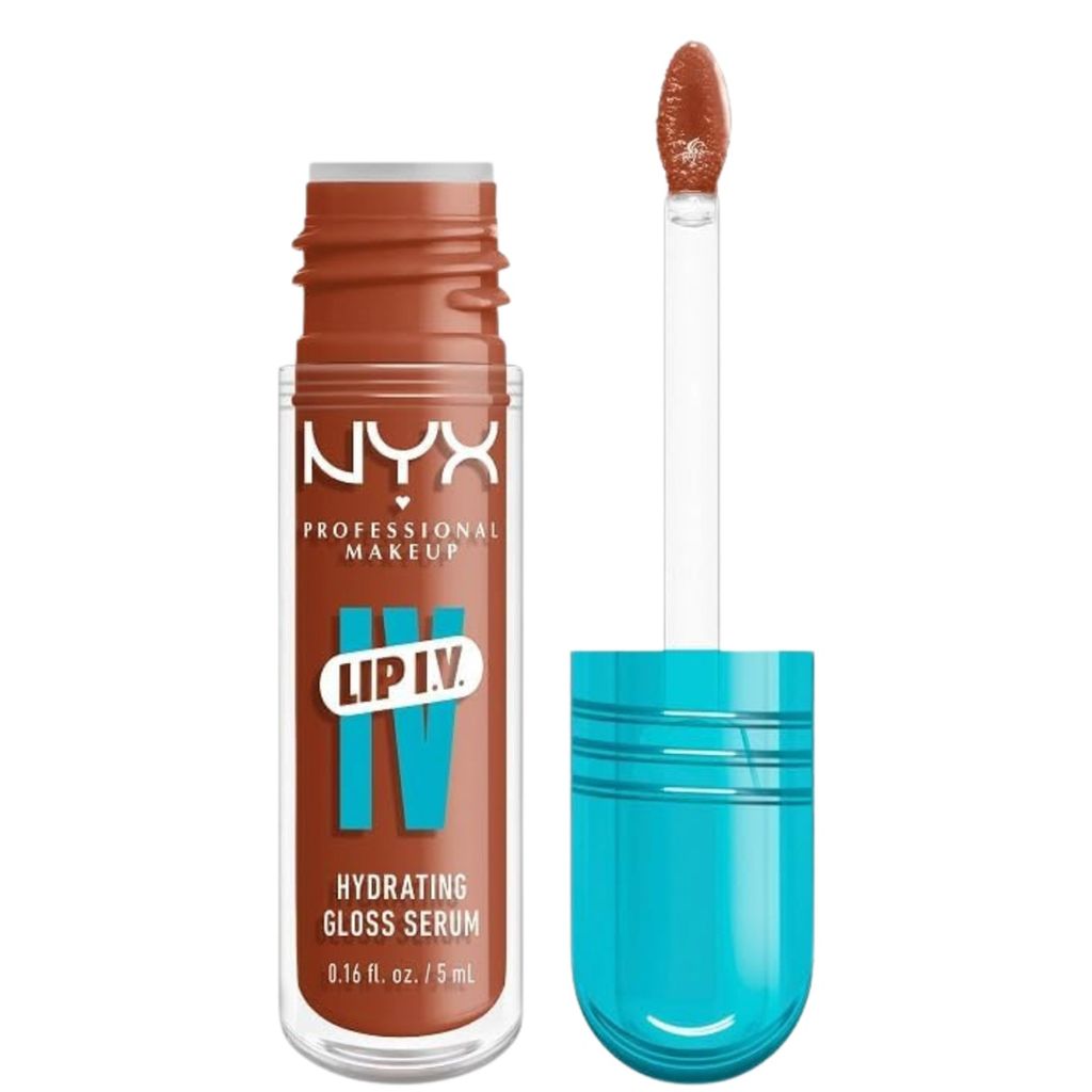 NYX Lip I.V Hydrating Gloss - 08 Drippin in Rose