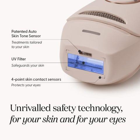 SmoothSkin Pure Switch, IPL Hair Removal Device with Sapphire Ice Cooling