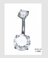 EVE Piercing SILVER - S 2001 Belly