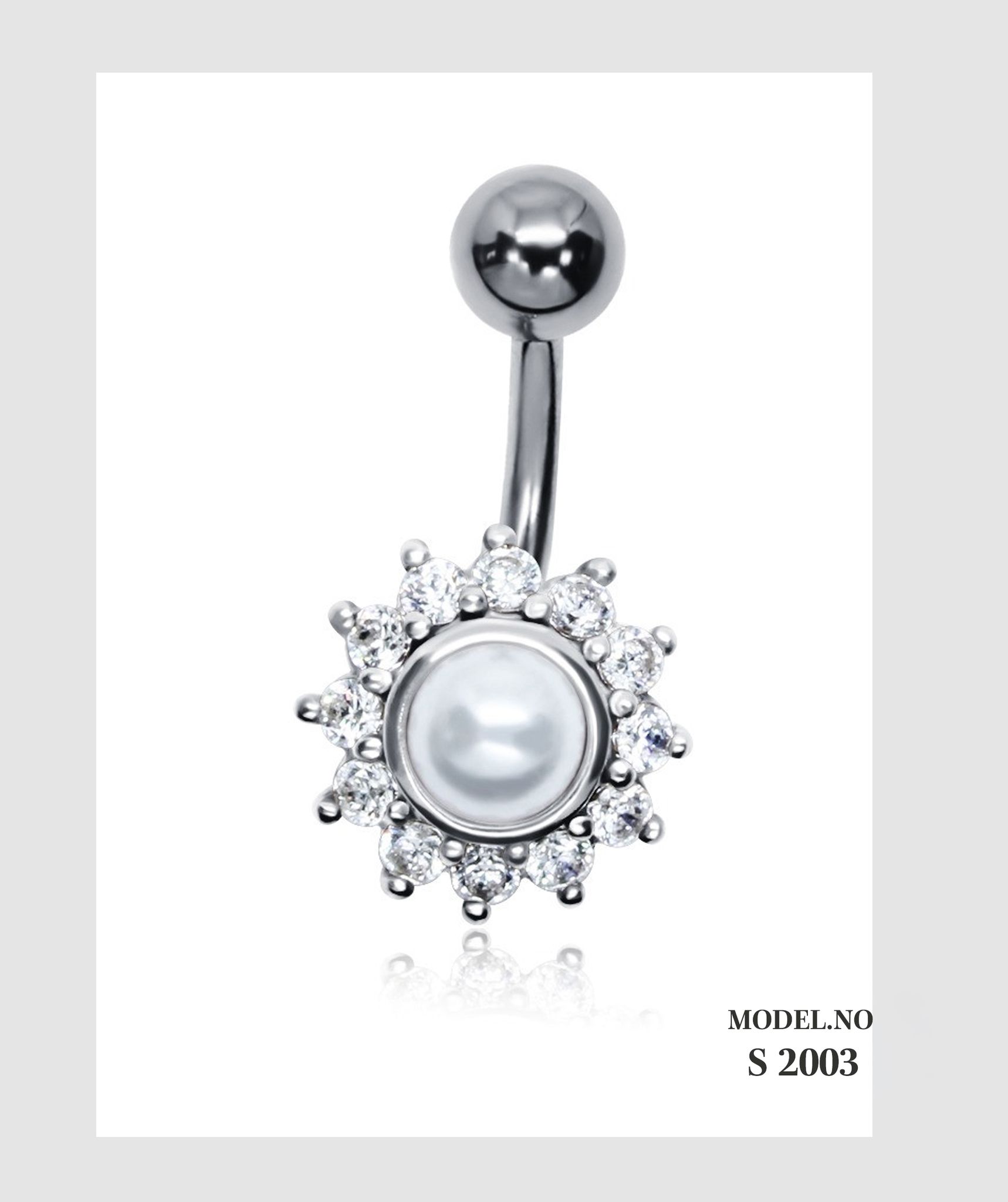 EVE Piercing SILVER - S 2003 Belly