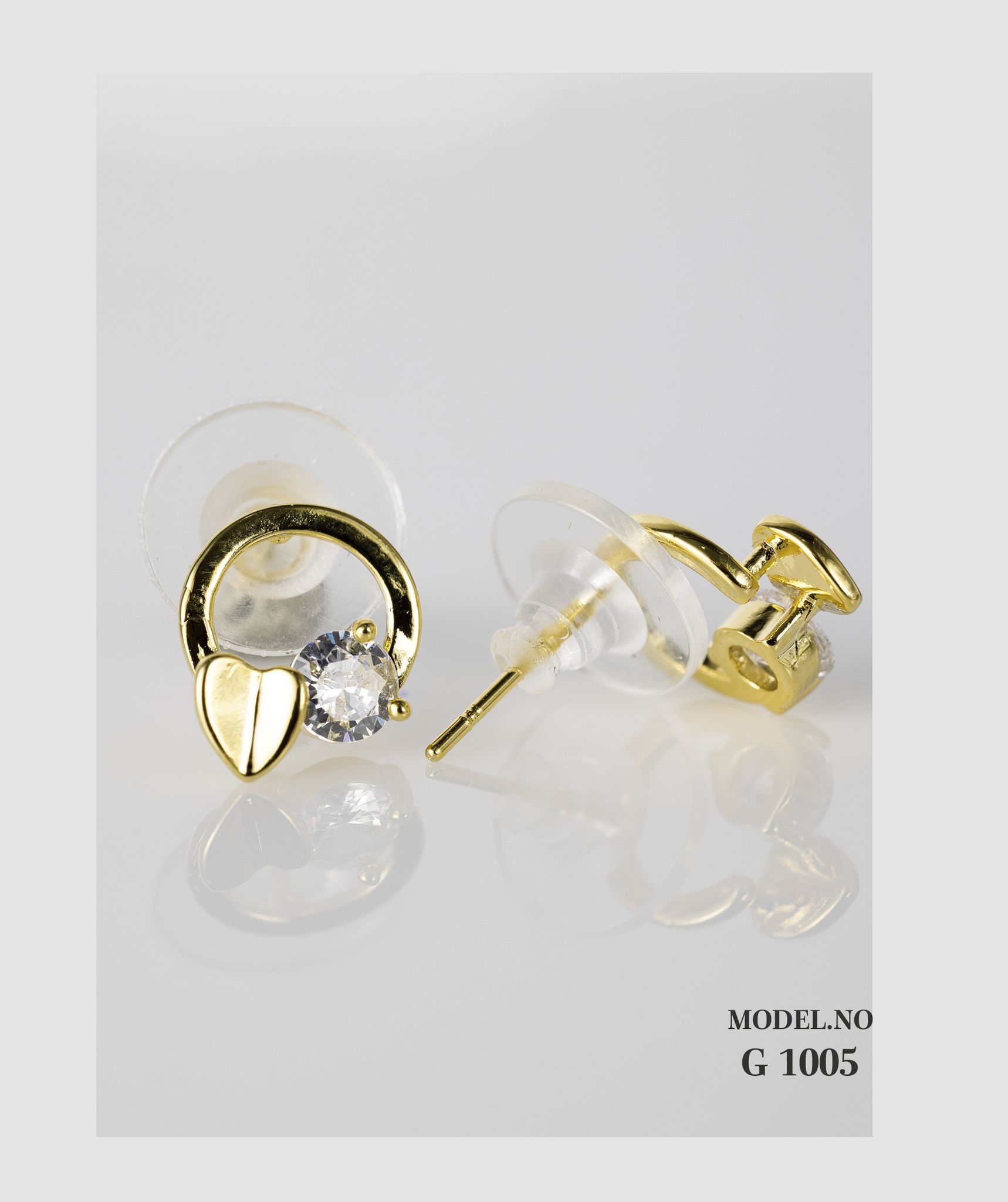 EVE Earrings Gold - G 1005 Ear Ring