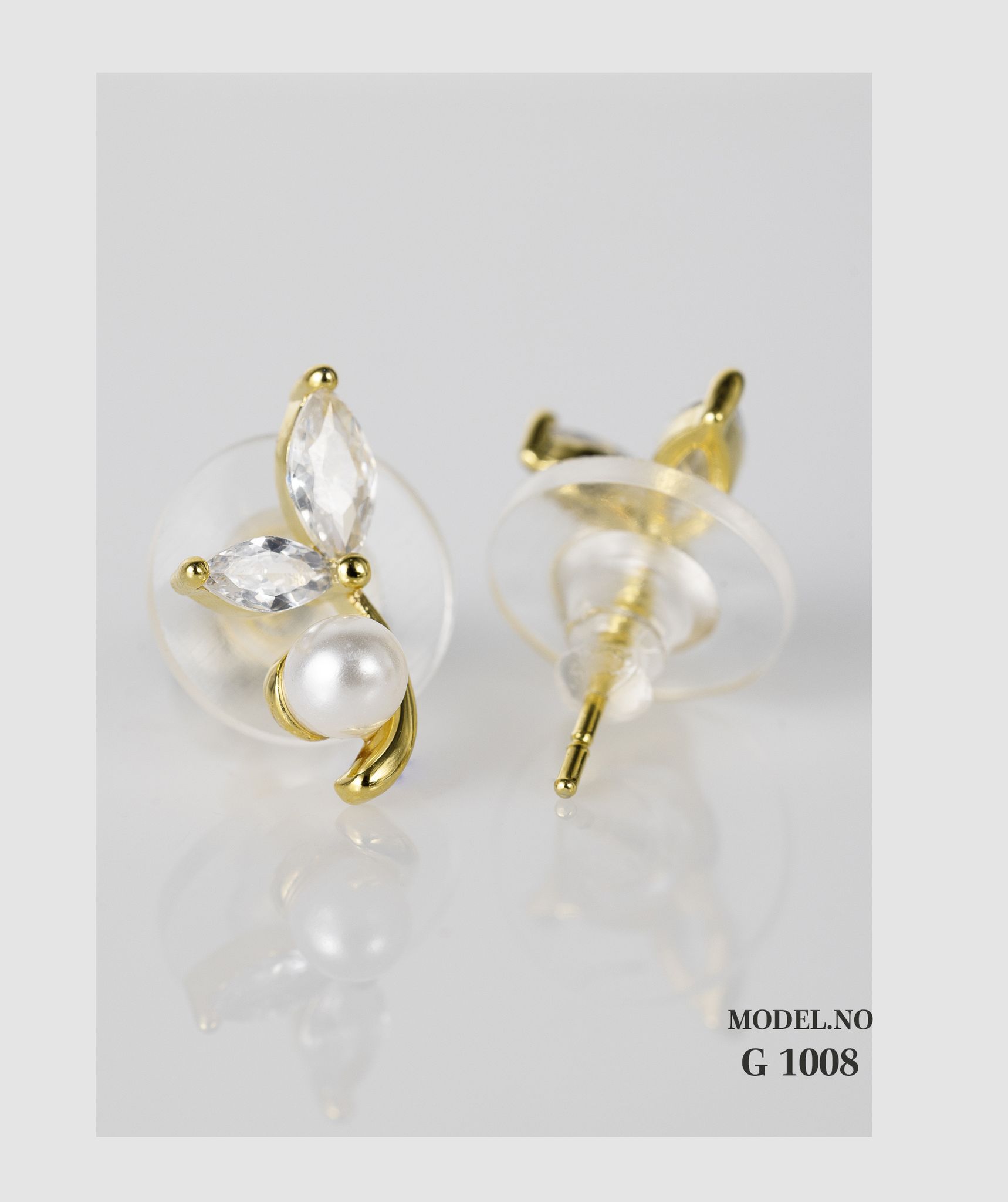 EVE Earrings Gold - G 1008 Ear Ring