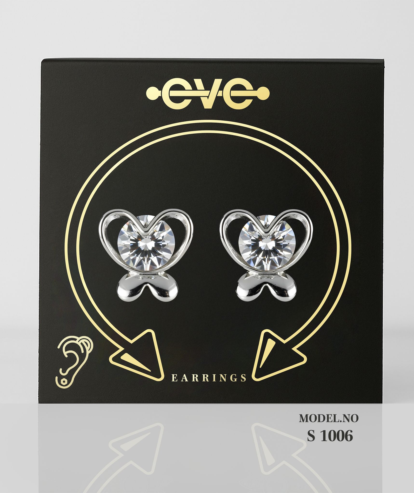 EVE Earrings Silver - S 1006 Ear Ring