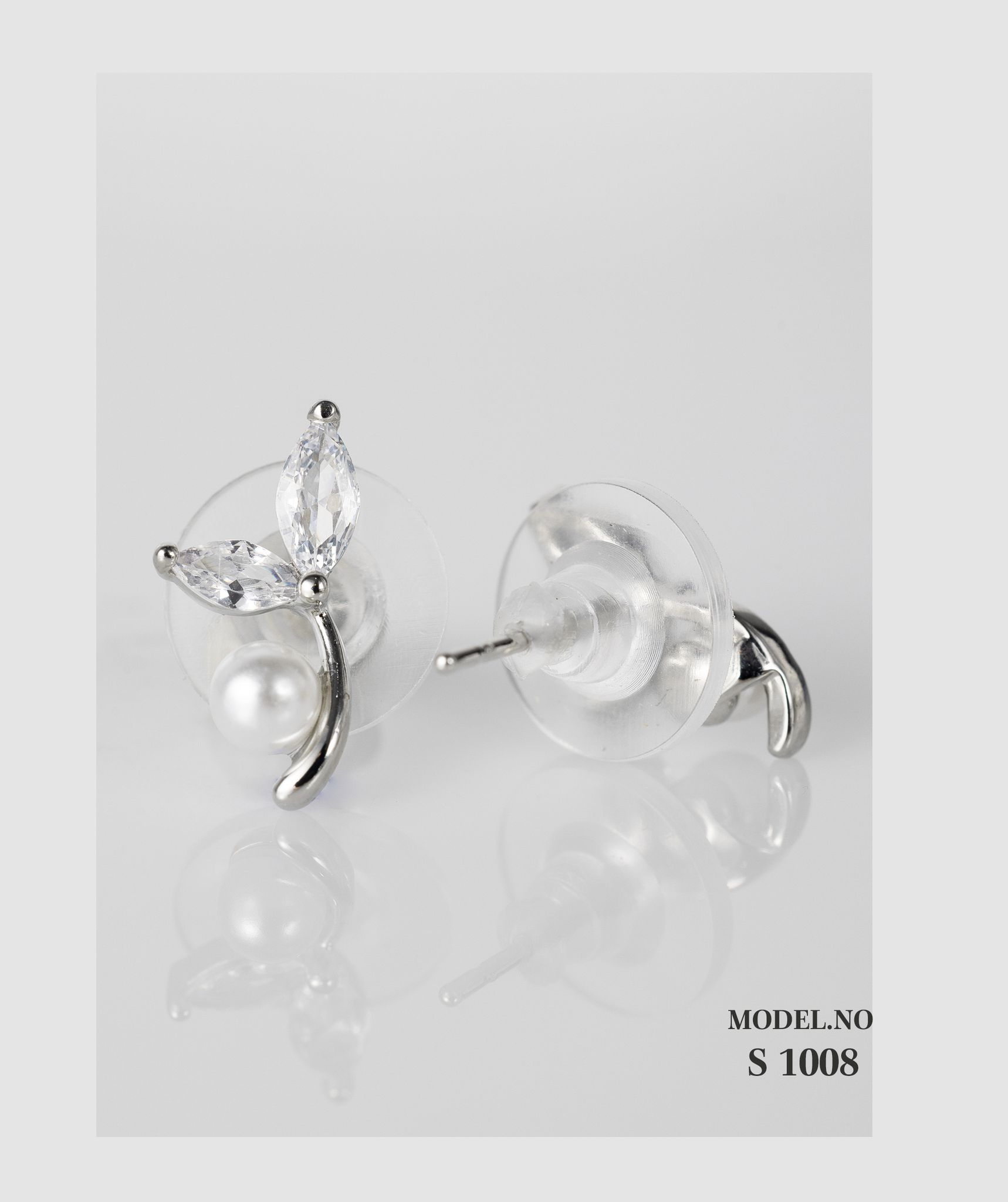 EVE Earrings Silver - S 1008 Ear Ring