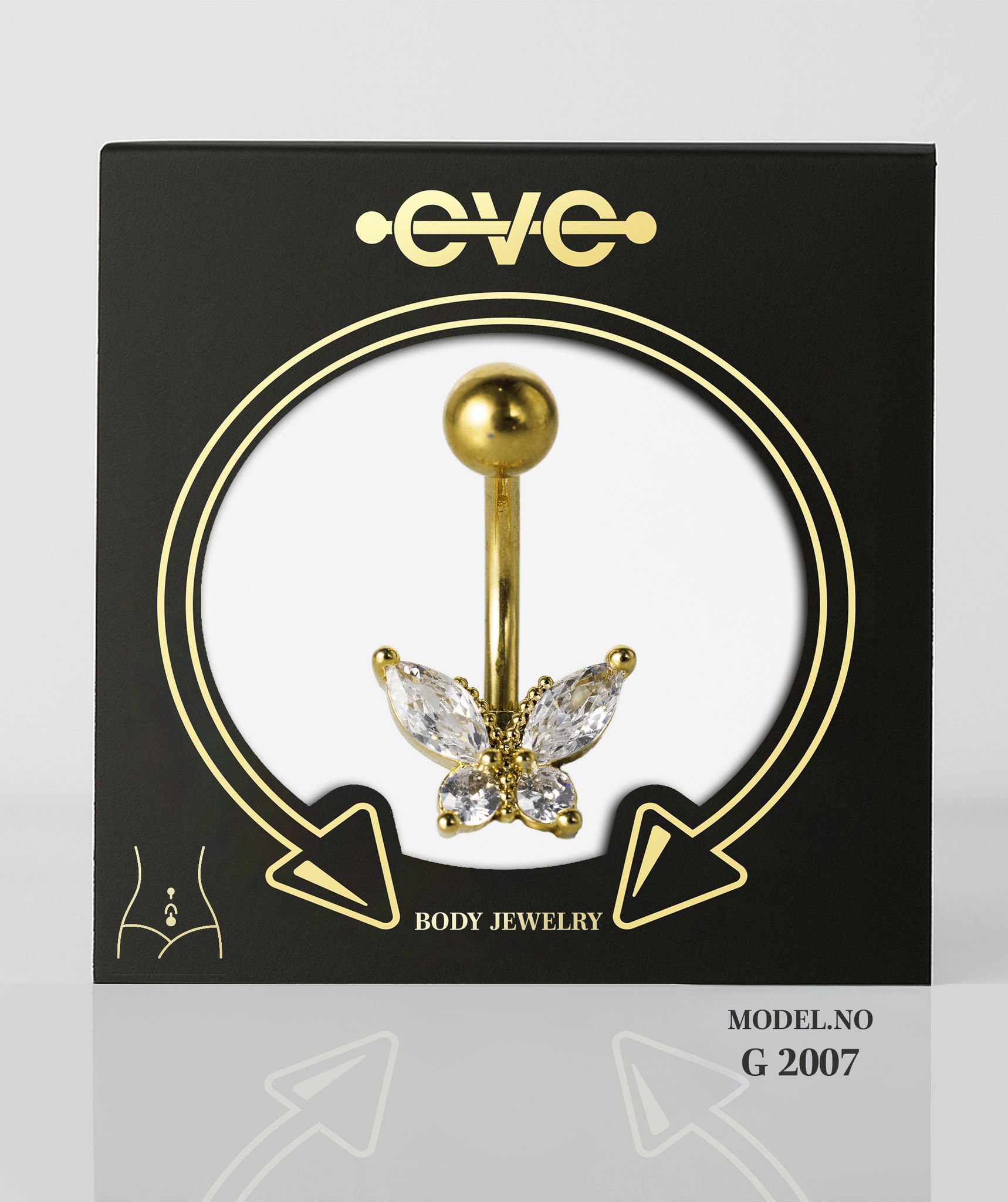 EVE Piercing Gold - G 2007 Belly