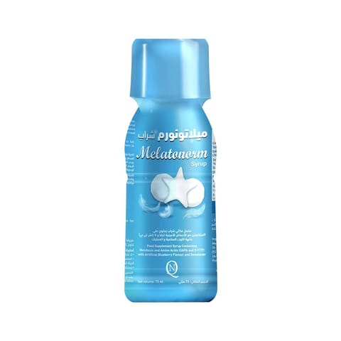 Melatonorm Syr With GABA & 5HTP 75 Ml