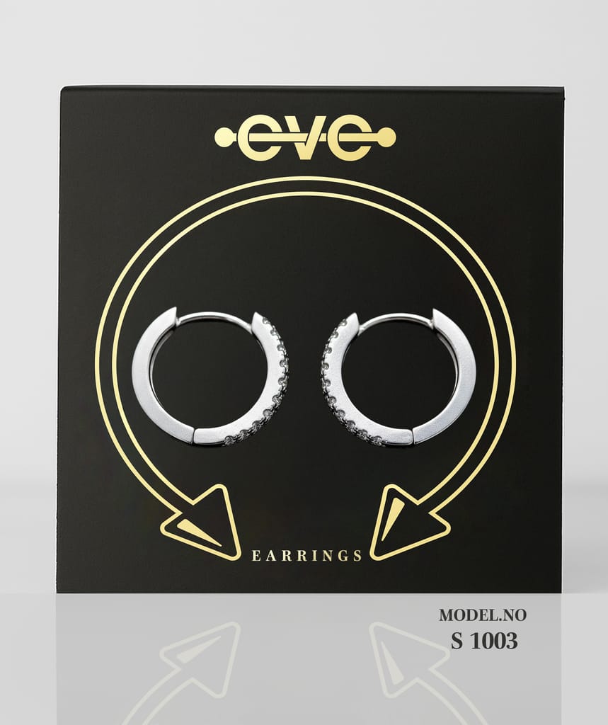 EVE Earrings Silver - S 1003 Ear Ring