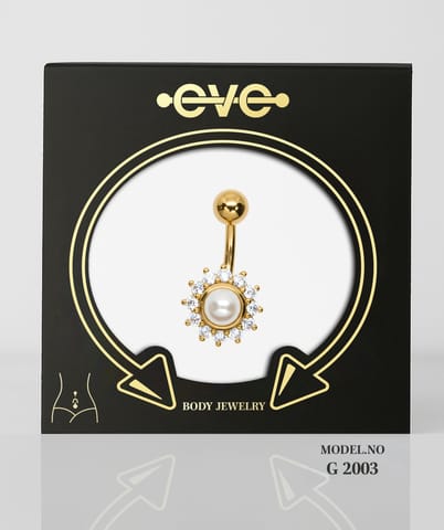 إيف بيرسنج سرة ذهبى  -موديل رقم G 2003