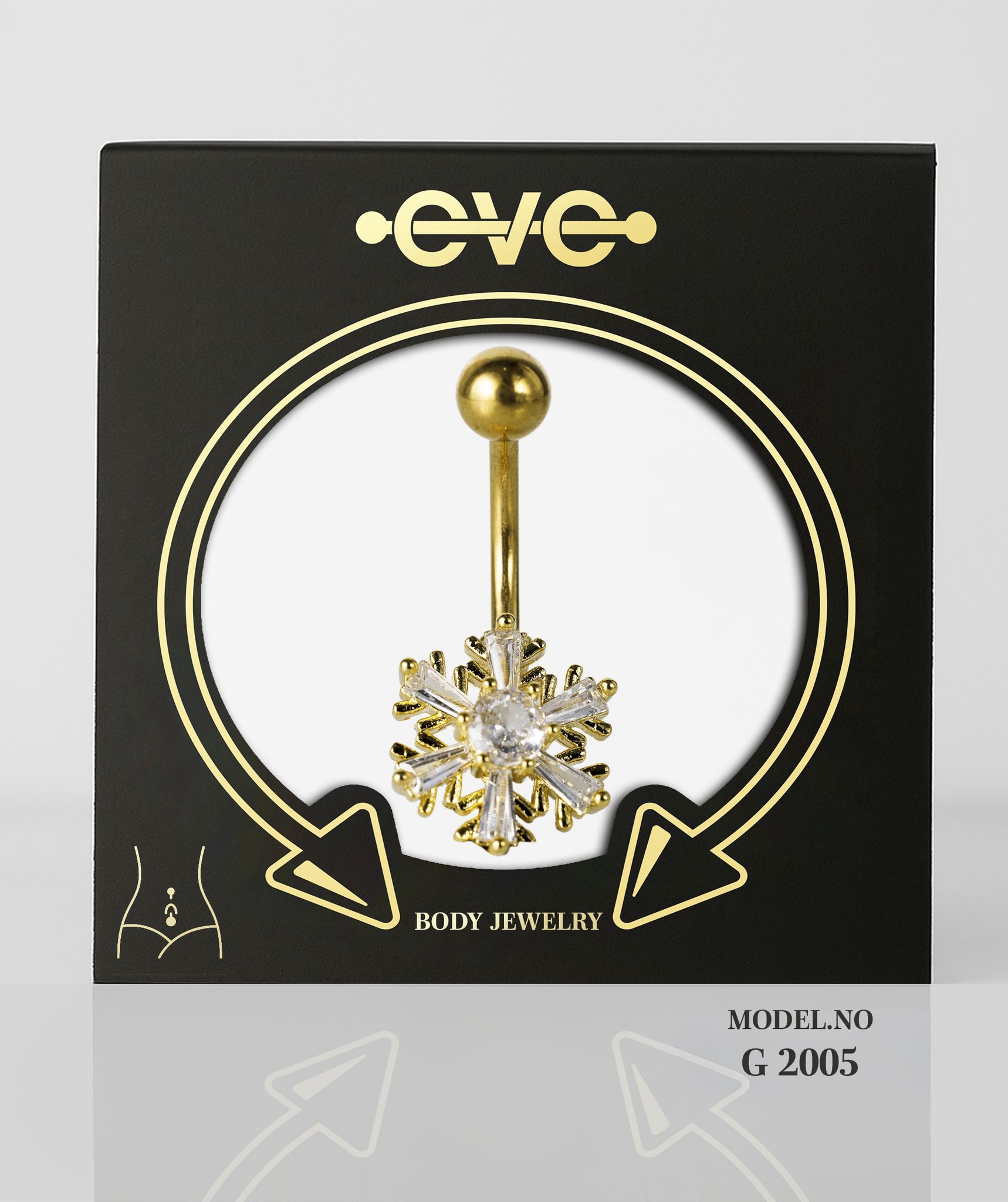 EVE Piercing Gold - G 2005 Belly