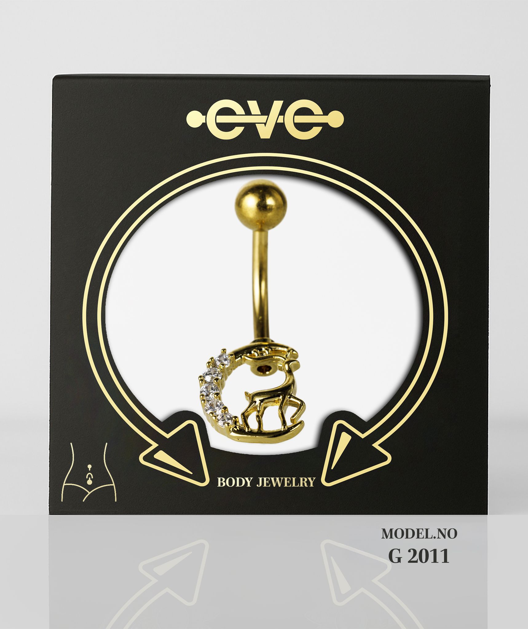 EVE Piercing Gold - G 2011 Belly