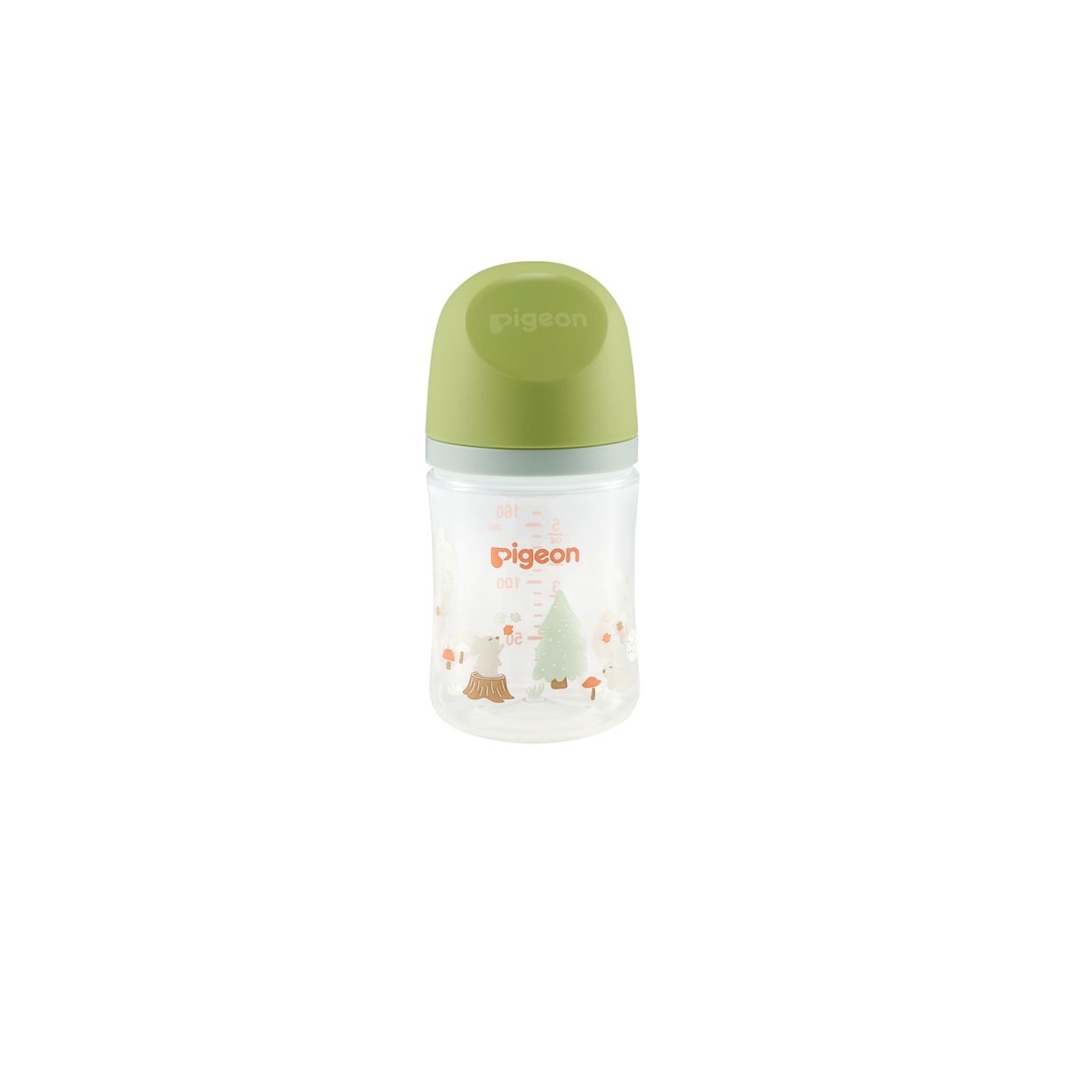 Pigeon Softouch Wide Neck Nursing Bottle Plastic Rabbit 160 ml