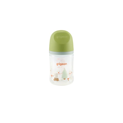 Pigeon Softouch Wide Neck Nursing Bottle Plastic Rabbit 160 ml