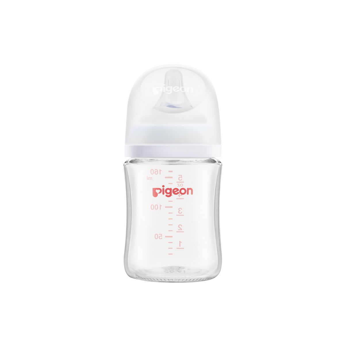 Pigeon Softouch Wide Neck Nursing Glass Bottle 160 ml