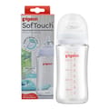 Pigeon Softouch Wide Neck Nursing Glass Bottle 240 ml