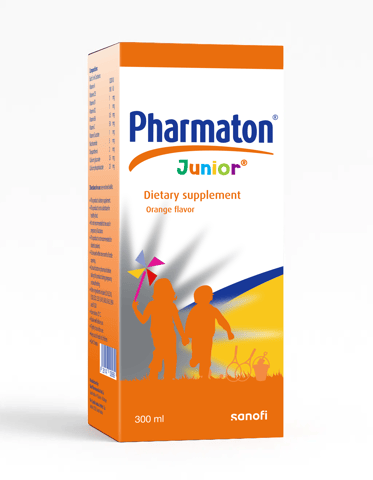 Pharmaton Junior 300Ml Syrup Orange