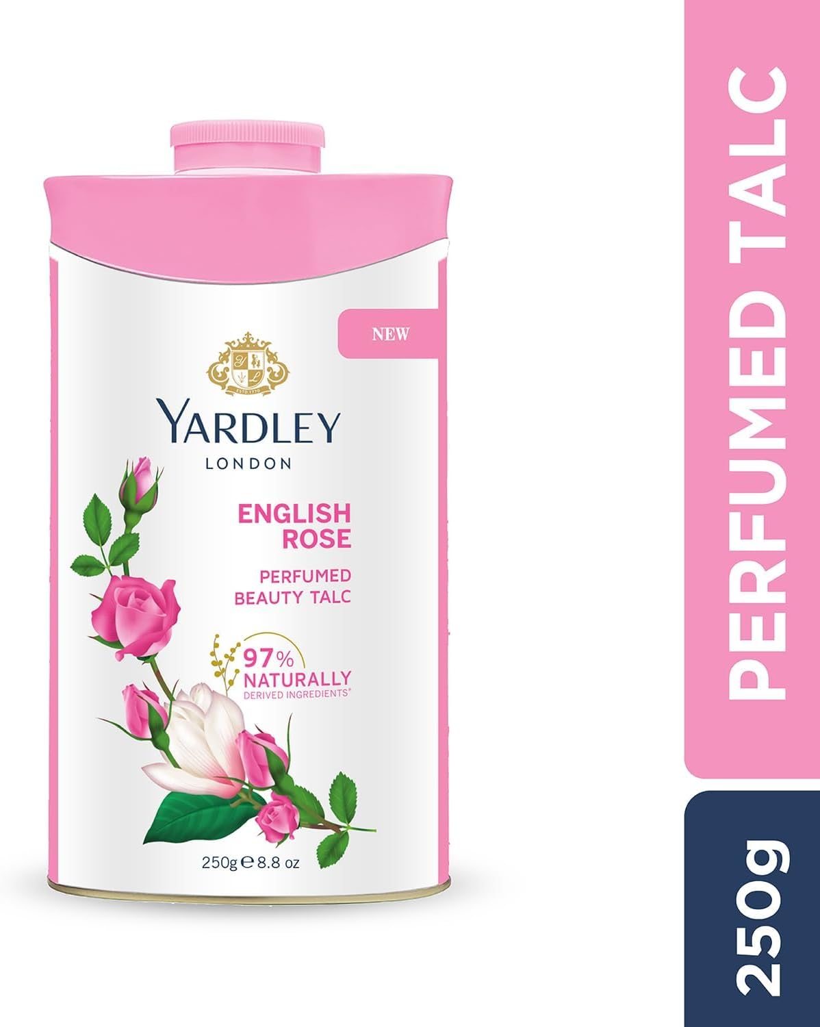 YARDLEY  TALC  ENGLISH ROSE  250gm