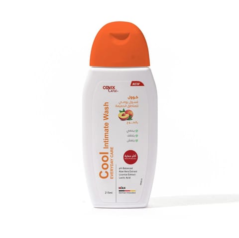 Covix Cool Intimate Wash Peach 215Ml