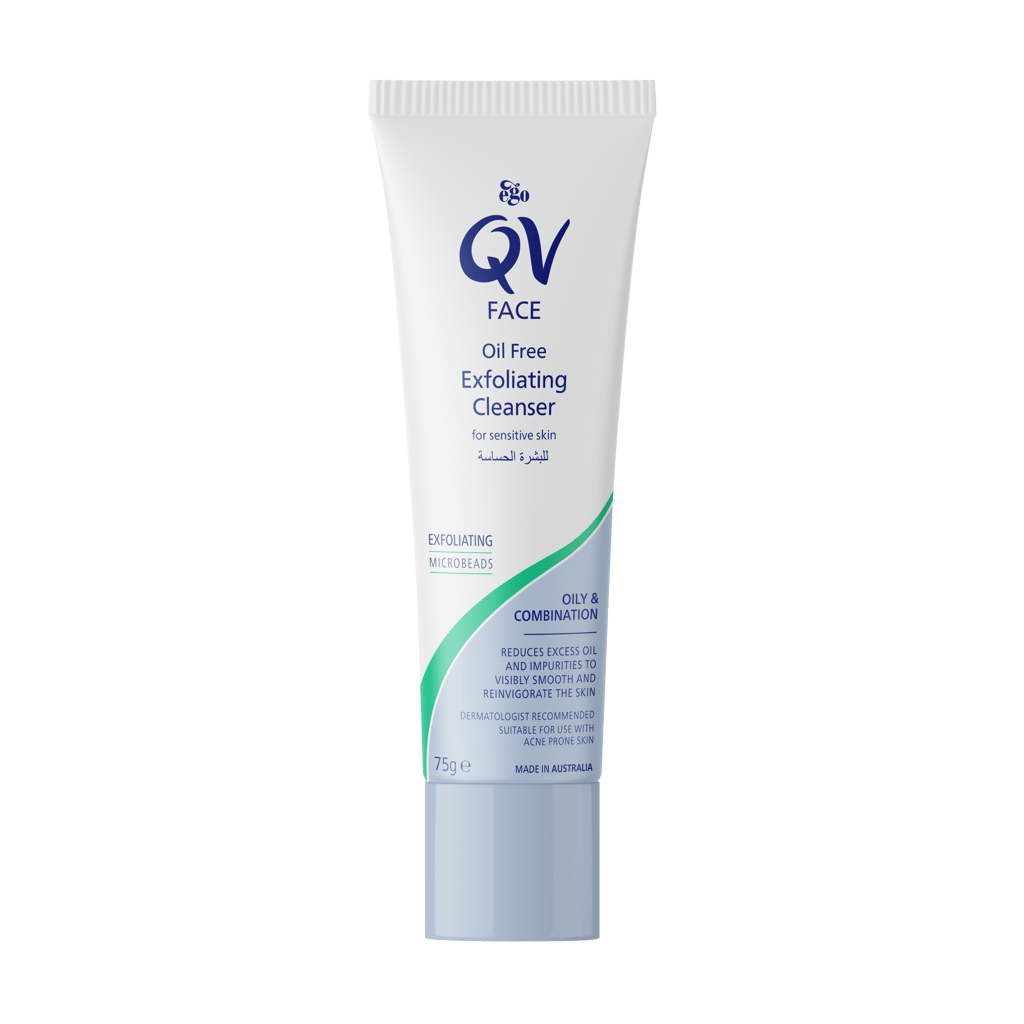 QV Face Oil Free Exfoliating Cleanser 75 g