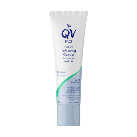 QV Face Oil Free Exfoliating Cleanser 75 g