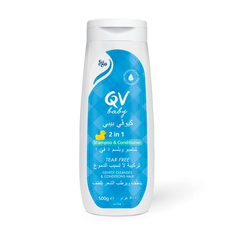 QV Baby 2 in 1 Shampoo & Conditioner 500 ml
